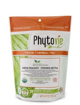 Phytovie - organic stinging nettle leaf herbal tea 25 bags