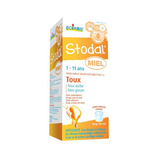 Boiron - stodal cough syrup honey kids 1-11 years - 125 ml