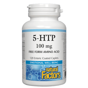 Natural factors Stress-Relax 5-HTP, 100 mg · 120 enteric-coated caplets