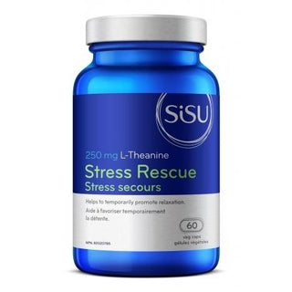 Sisu - stress rescue - l-theanine 250 mg 60 vgels