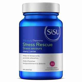 Sisu- stress rescue l-theanine | 125 mg| cherry
