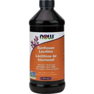 Now - sunflower lecithin - 473 ml