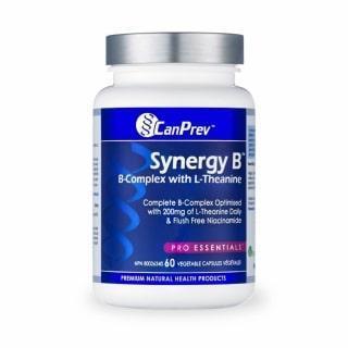 Synergy B B-Complex with L-Theanine - CanPrev - Win in Health