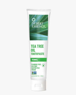 Tea tree oil toothpaste - fennel