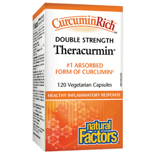 Natural factors - theracurmin™ double strength | curcuminrich™