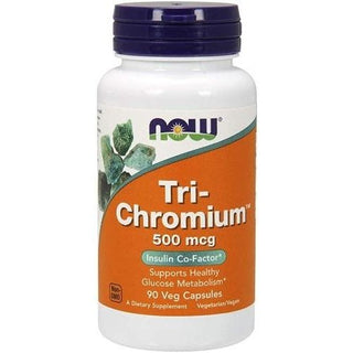 Now - tri chromium 500mcg + cinnamon - 90 vcaps