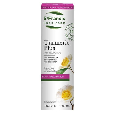 Turmeric Plus - St Francis Herb Farm - Win in Health