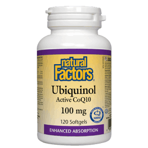 Natural factors - ubiquinol active coq10 100 mg