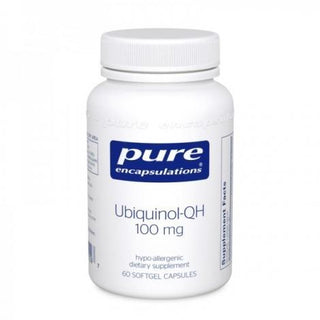 Ubiquinol-QH 100mg - Pure encapsulations - Win in Health