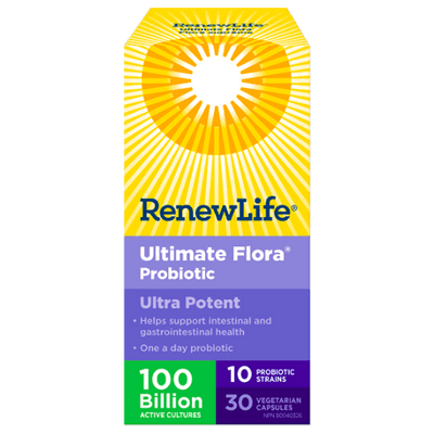 Ultimate Flora 100 Billions - Renew Life - Win in Health