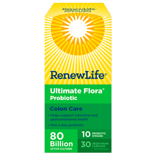 Renew life - ultimate flora | colon care | 80 billion 30 vcaps