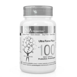 Nova probiotics - ultra-force plus+ 100b - 30 caps