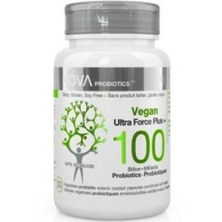 Nova probiotics - vegan ultra-force plus 100b - 30 caps ss