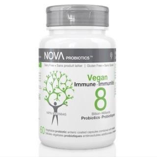 Nova probiotics - vegan immune 8m - 60 caps