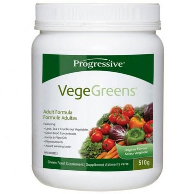 VegaGreens 510 g -Progressive Nutritional -Gagné en Santé
