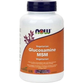 Now - vegetarian glucosamine & msm 120 vcaps