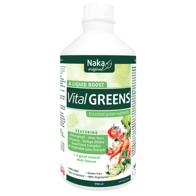 Vital Greens -Naka Herbs -Gagné en Santé
