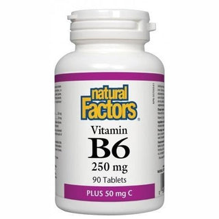 Natural factors - vitamin b6 with vitamin c - 90 tabs