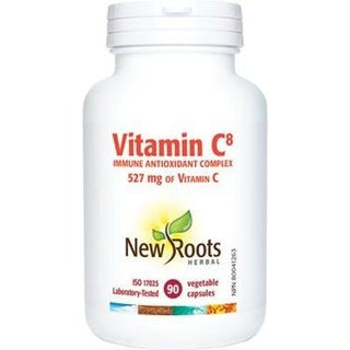 Vitamine C8 (Capsules) 527 mg -New Roots Herbal -Gagné en Santé