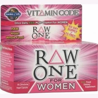 Garden of life - vitamin code raw one for women - 75 vcaps