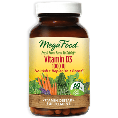 Vitamine D3 -MegaFood -Gagné en Santé