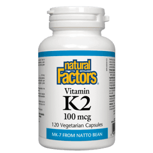 Natural factors - vitamin k2 - 100 mcg