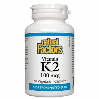 Natural factors - vitamin k2 - 100 mcg