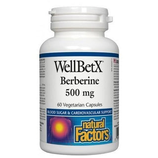Natural factors - wellbetx berberine 500mg