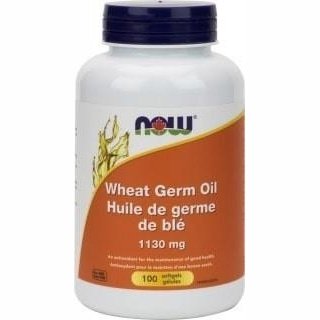 Now - wheat germ oil 1130 mg - 100 sgels