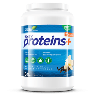 Genuine health - whey proteins+ 840 g
