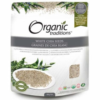White Chia Seeds - Organic Traditions - Win in Health