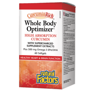 Natural factors - whole body optimizer | curcuminrich™