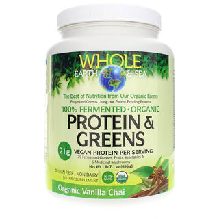 Natural factors - whole earth & sea™ | fermented organic protein & greens
