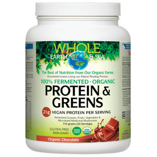 Natural factors - whole earth & sea™ | fermented organic protein & greens