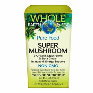 Whole Earth & Sea™ | Super Champignon -Natural Factors -Gagné en Santé
