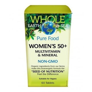 Whole earth & sea - women's 50+ multivitamin & mineral