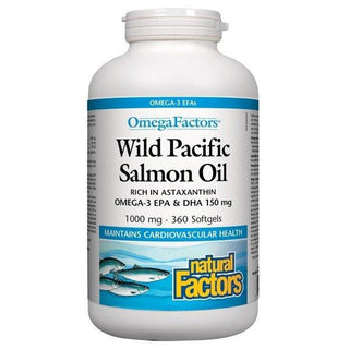 Natural factors - wild pacific salmon oil | omegafactors®