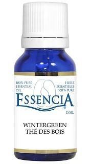 Essencia - pure wintergreen eo - 15 ml