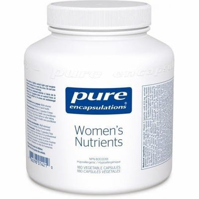 Women’s Nutrients - Pure encapsulations - Win in Health