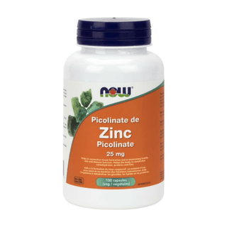 Now - zinc picolinate 25mg - 100 vcaps